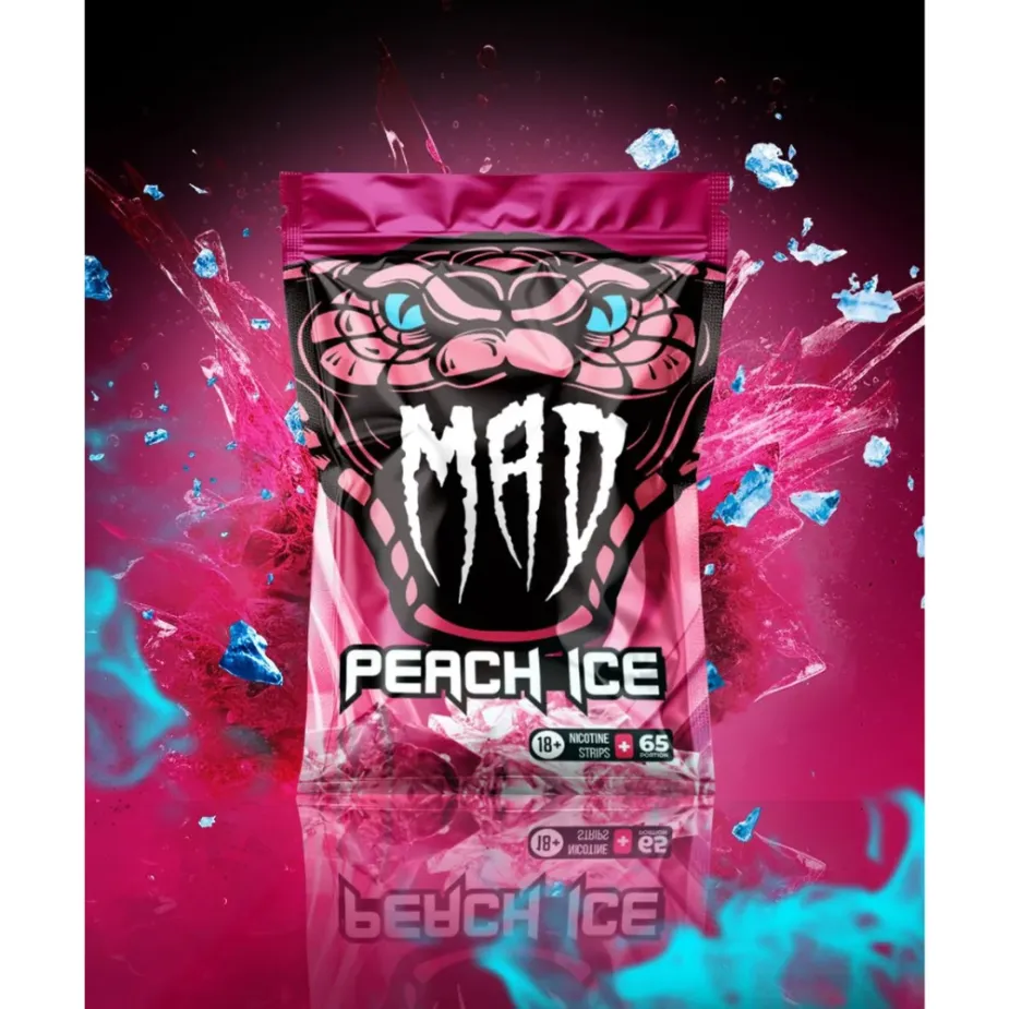 Ватки MAD - Peach Ice - Nicpack