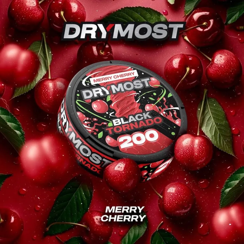 DRYMOST Black Tornado - Merry Cherry
