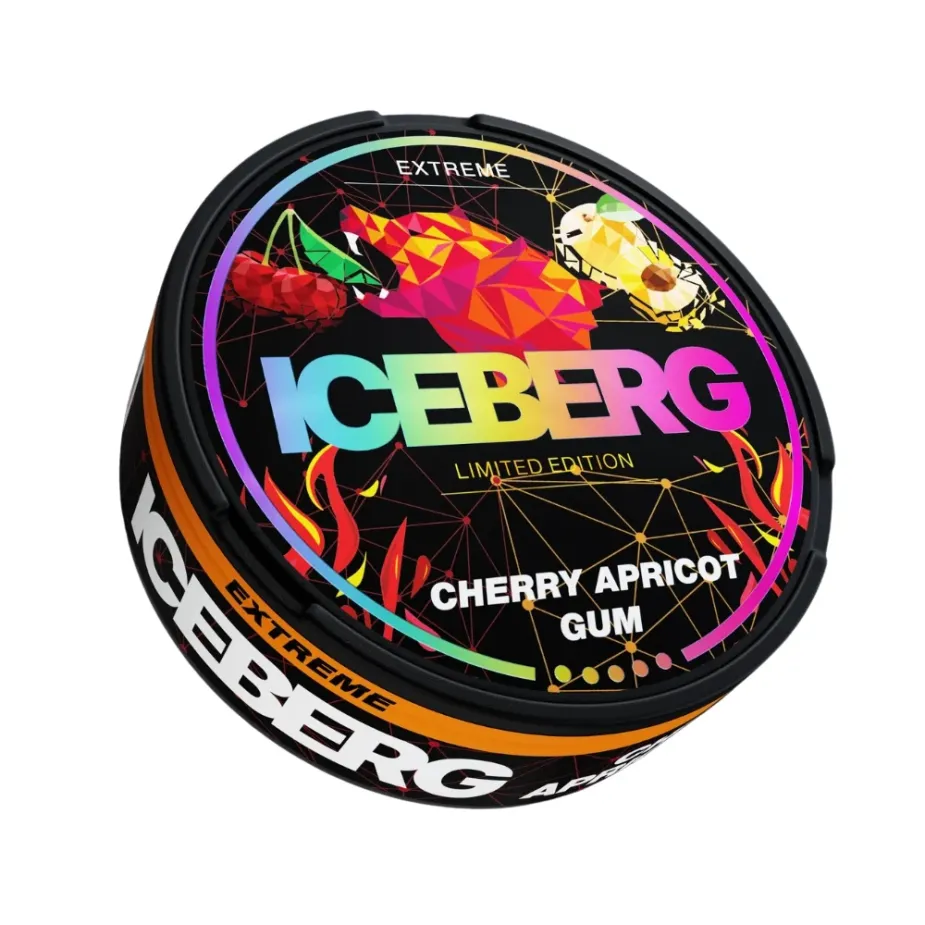 ICEBERG Limited 130 | Cherry Apricot Gum - Nicpack