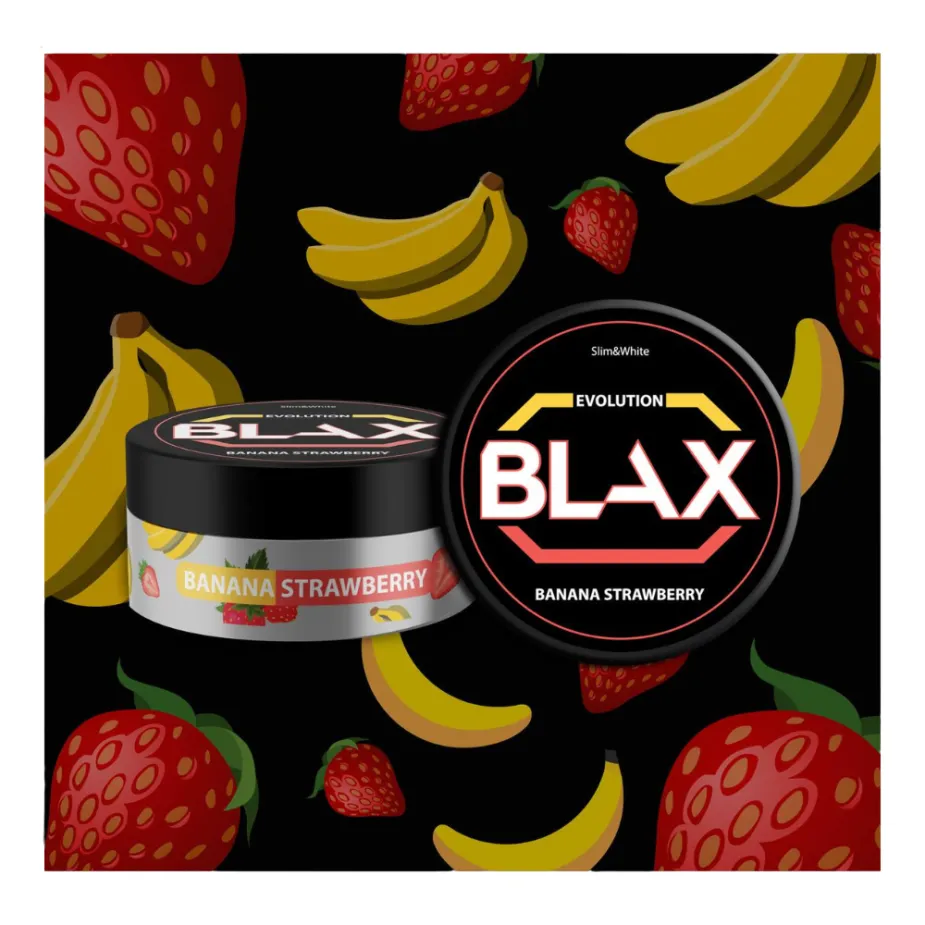 BLAX Evolution - Banana Strawberry - Nicpack