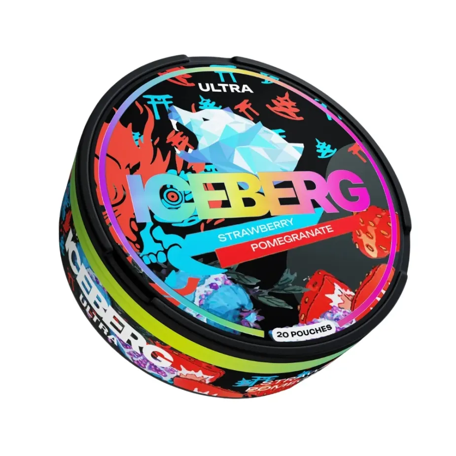 ICEBERG RISING SUN | Strawberry Pomergranate - Nicpack